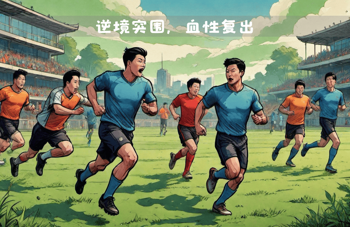 战术反击，带领球队集体突围胜利